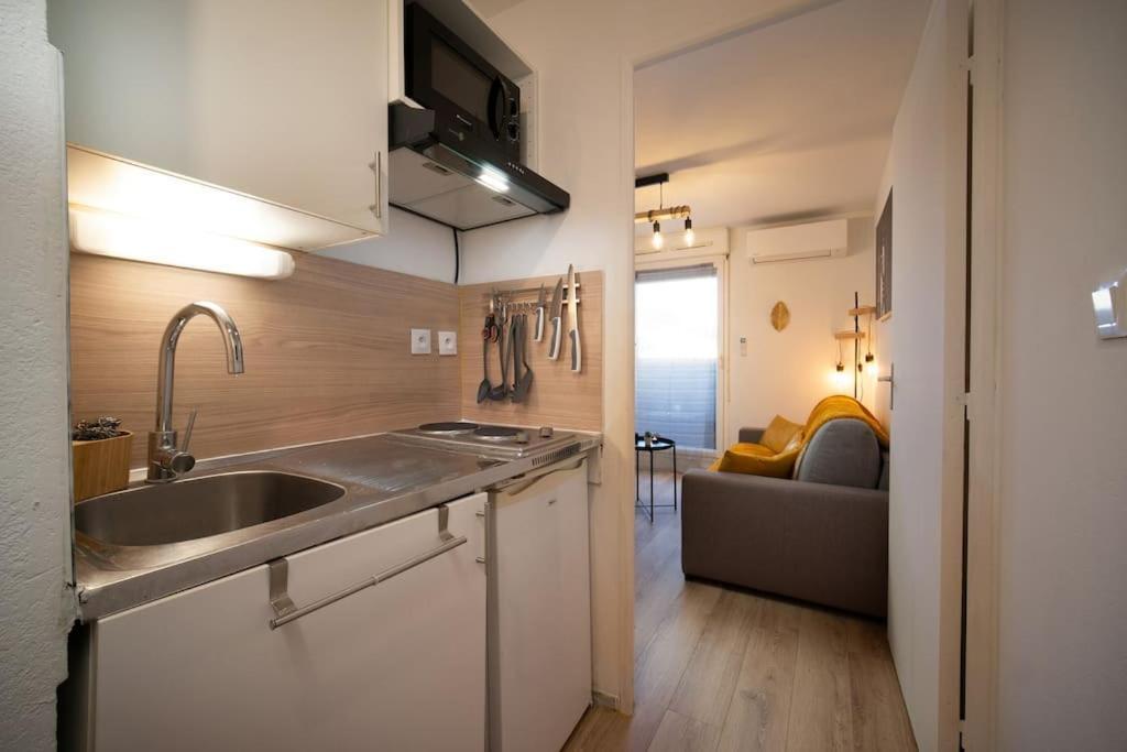 Appartement Climatise Terrasse Parking Gare St Charles Marseille Eksteriør bilde